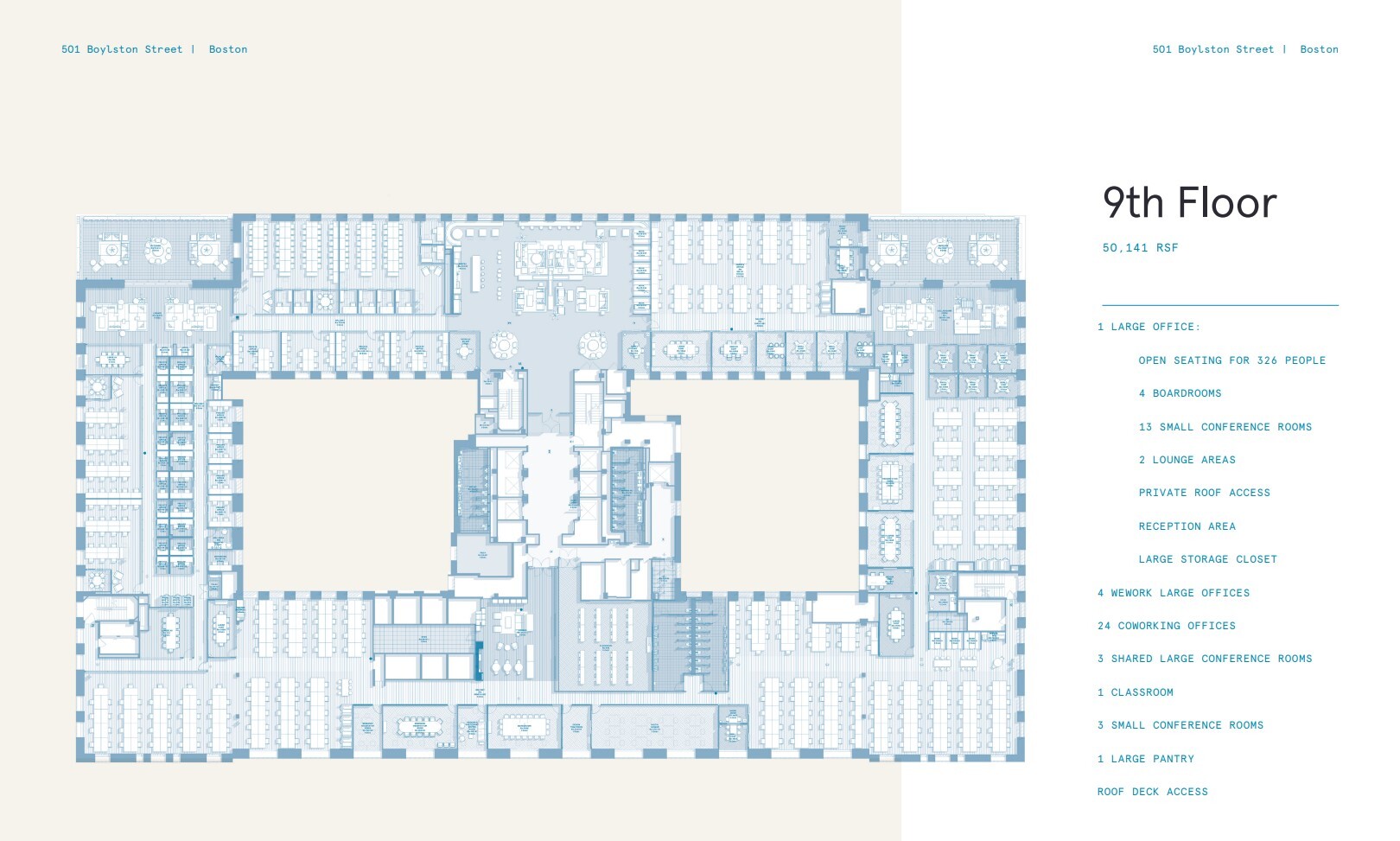 501 Boylston St, Boston, MA for lease Floor Plan- Image 1 of 1