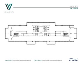 2850 Lake Vista Dr, Lewisville, TX for lease Floor Plan- Image 1 of 1