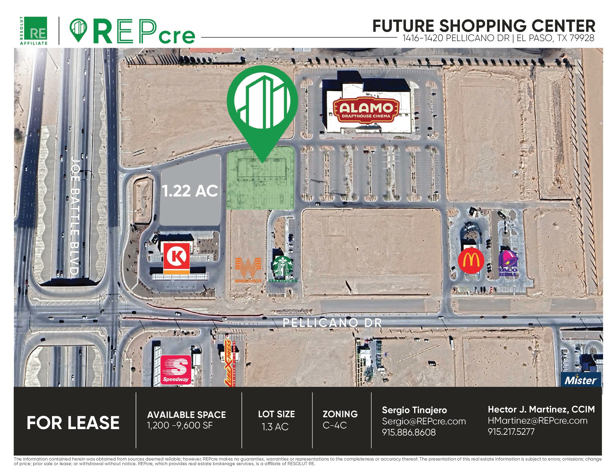 1416 Joe Battle Blvd, El Paso, TX for lease Interior Photo- Image 1 of 1