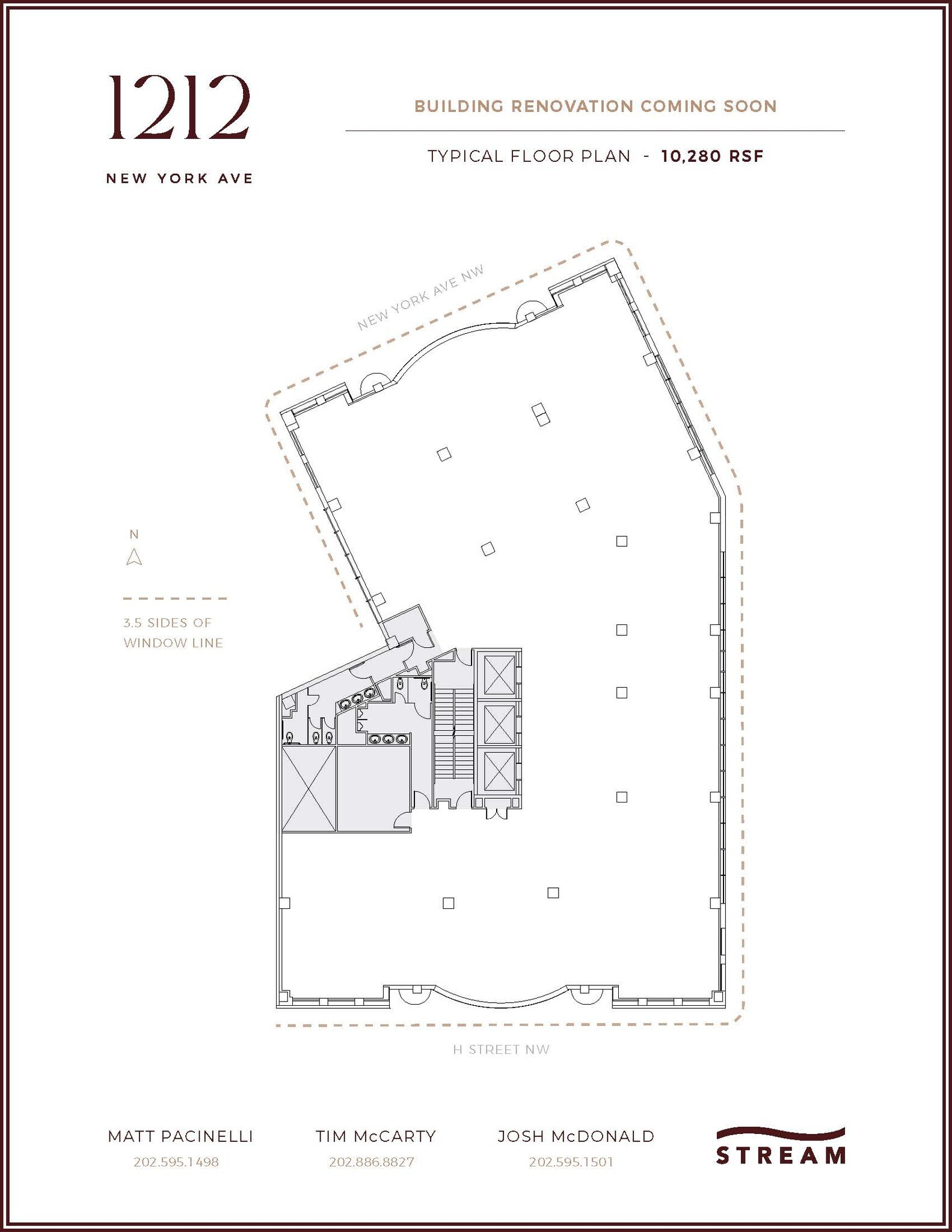 1212 New York Ave NW, Washington, DC for lease Floor Plan- Image 1 of 1
