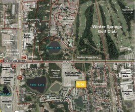 1490 Sunshadow Dr, Casselberry, FL - AERIAL  map view
