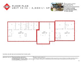990 Sonoma Ave, Santa Rosa, CA for lease Floor Plan- Image 1 of 1