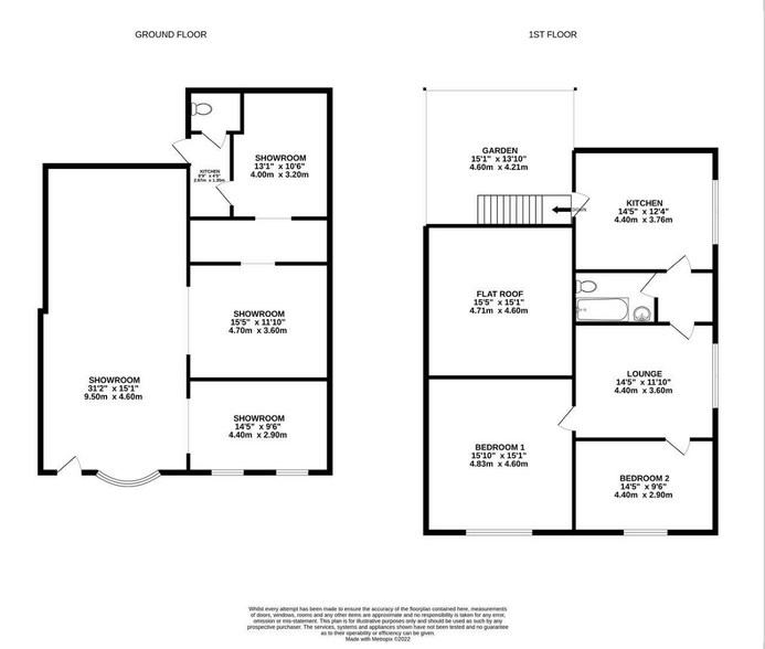 56 Main St, Market Harborough for sale - Floor Plan - Image 2 of 2