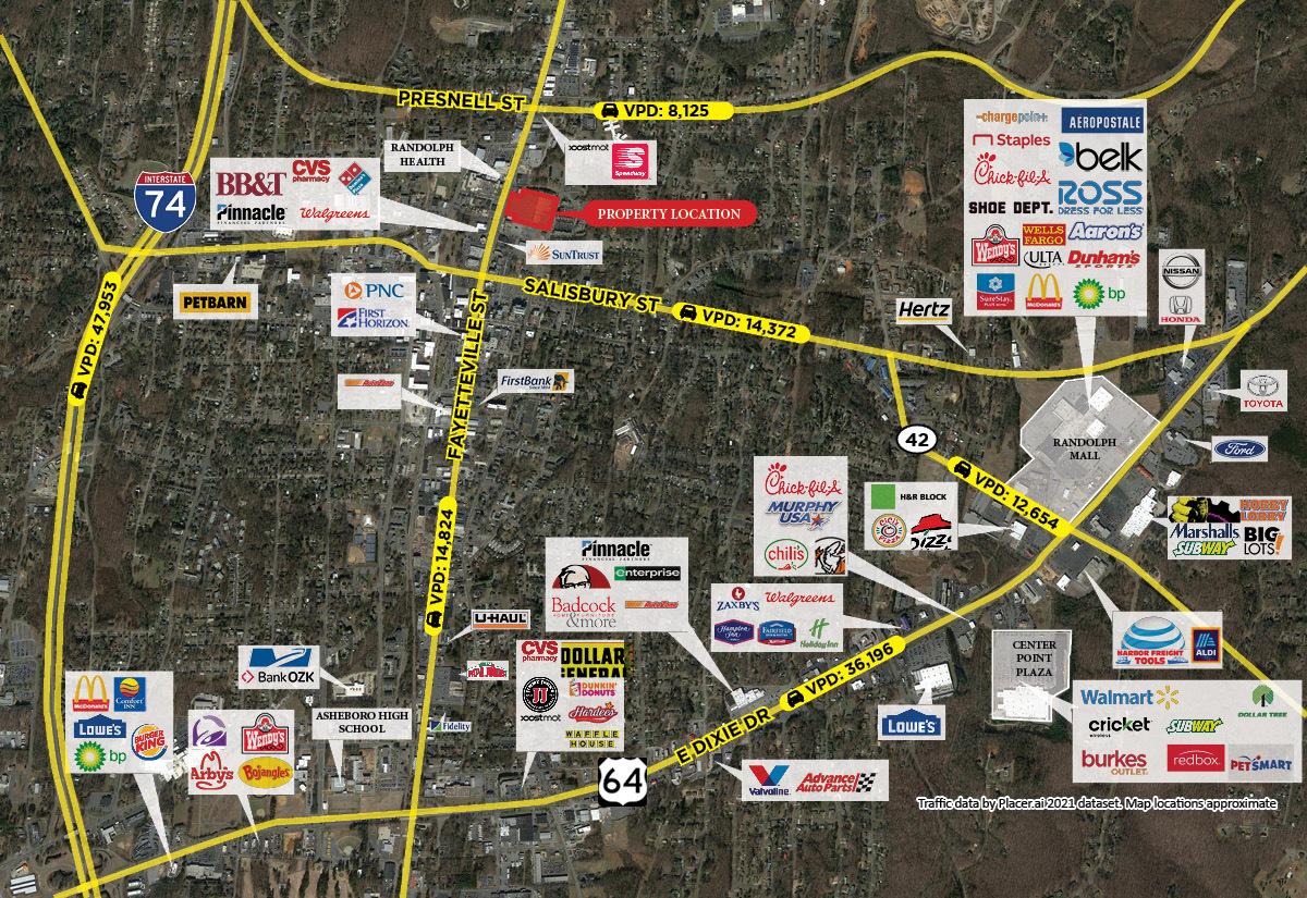 338-372 N Fayetteville St, Asheboro, NC 27203 - Asheboro Plaza | LoopNet