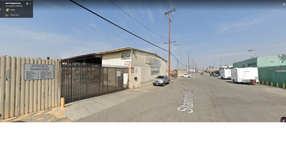 6625 Stanford Ave, Los Angeles, CA for lease - Building Photo - Image 3 of 3