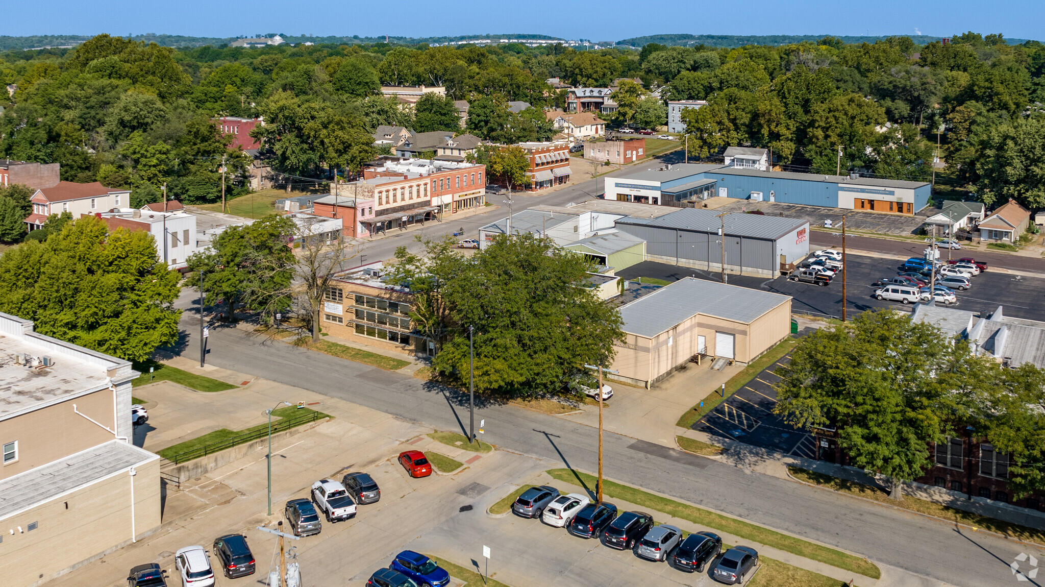 422 Seneca St, Leavenworth, KS for sale Aerial- Image 1 of 1