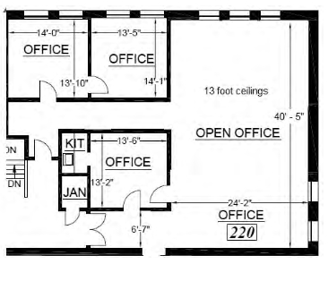 600-610 16th St, Oakland, CA for lease Floor Plan- Image 1 of 1