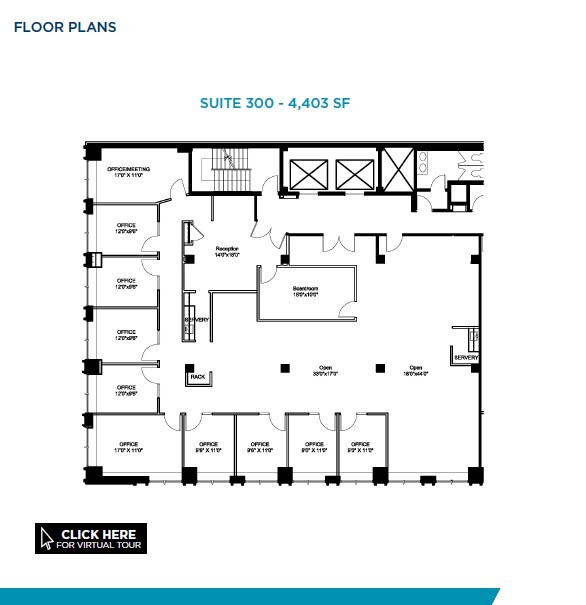 425 University Ave, Toronto, ON for lease Floor Plan- Image 1 of 1