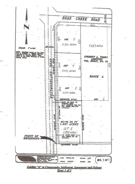 624 Bear Creek Road, Glenn Heights, TX for sale - Plat Map - Image 3 of 3