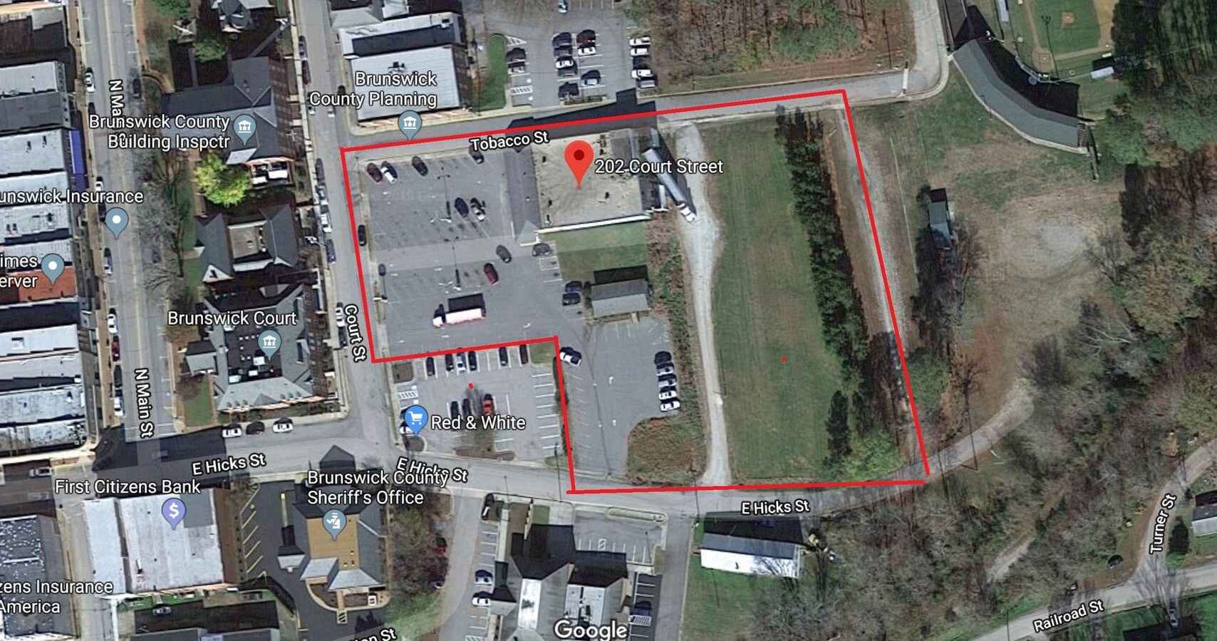 202 Court St, Lawrenceville, VA 23868 Retail for Sale