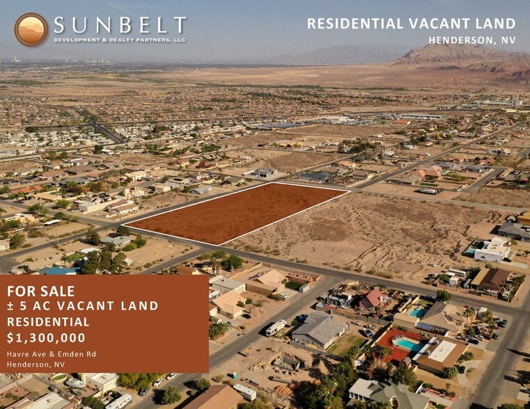 Emden St, Henderson, NV for sale - Primary Photo - Image 1 of 3