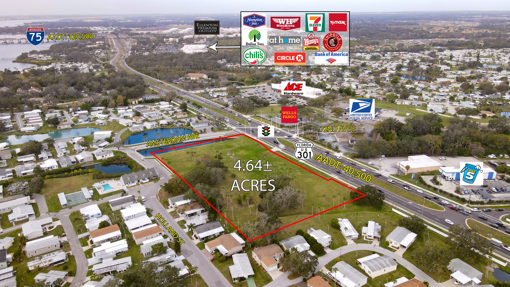 US 301 & Amsterdam, Ellenton, FL for lease Primary Photo- Image 1 of 5