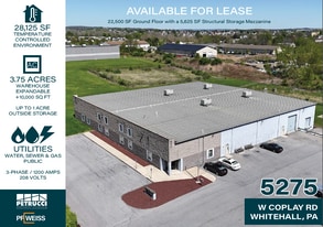 28,125 SF - Temp Control Warehouse - Warehouse