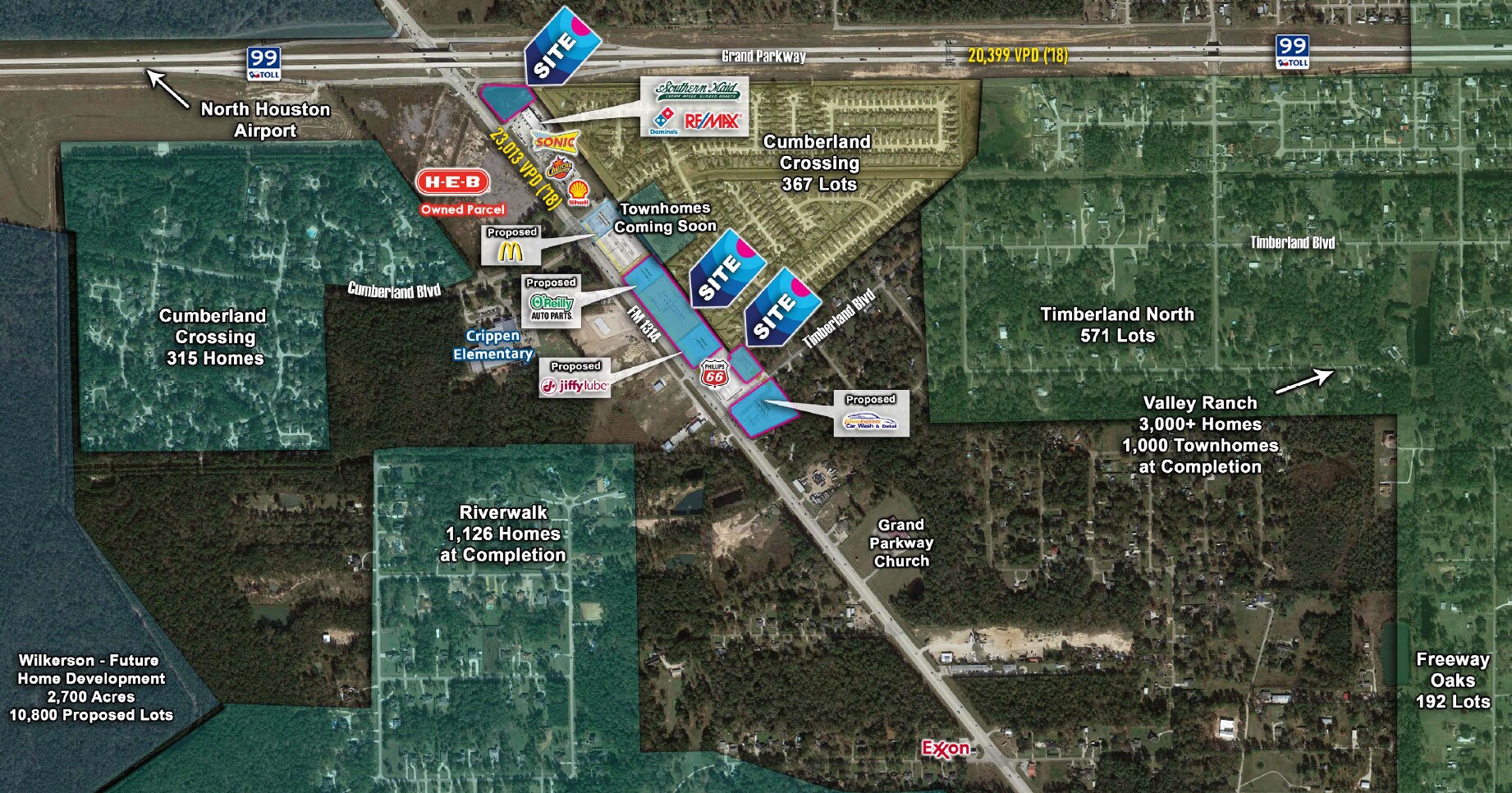 21693 FM 1314, Porter, TX 77365 Land Property for Sale