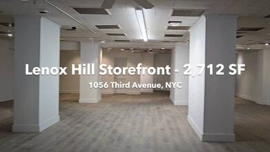 1050-1056 3rd Ave, New York, NY for lease - Commercial Listing Video