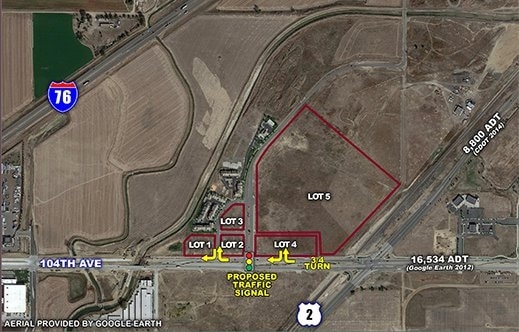E 104th Ave & Peoria @ Peoria St, Commerce City, CO for sale - Building Photo - Image 2 of 2