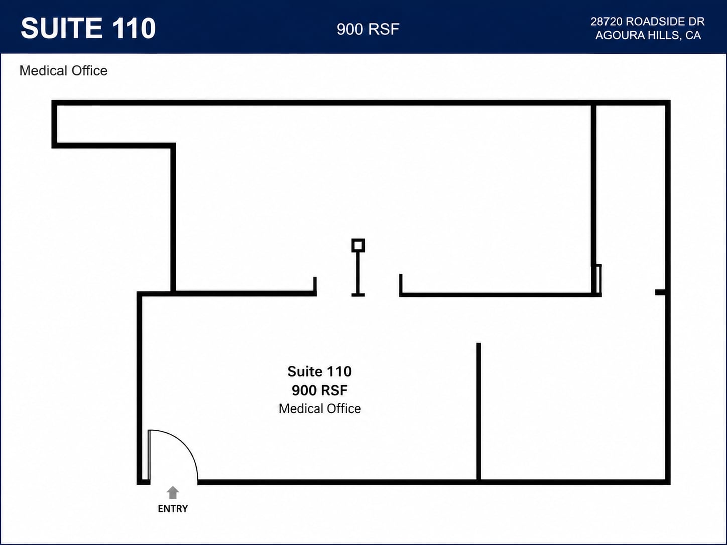 28720 Roadside Dr, Agoura Hills, CA for lease Floor Plan- Image 1 of 1