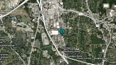 5651 Old Dixie Hwy, Forest Park, GA - Aerial map view