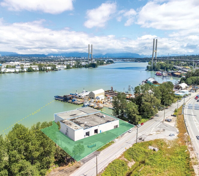 9829 River Rd, Delta, BC for lease - Aerial - Image 1 of 8