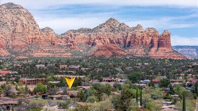 120 Northview Rd, Sedona, AZ - AERIAL  map view - Image1