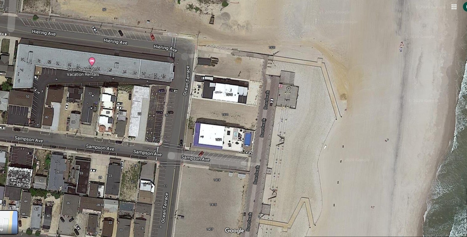 1511 Ocean Ter, Seaside Heights, NJ for sale Aerial- Image 1 of 1