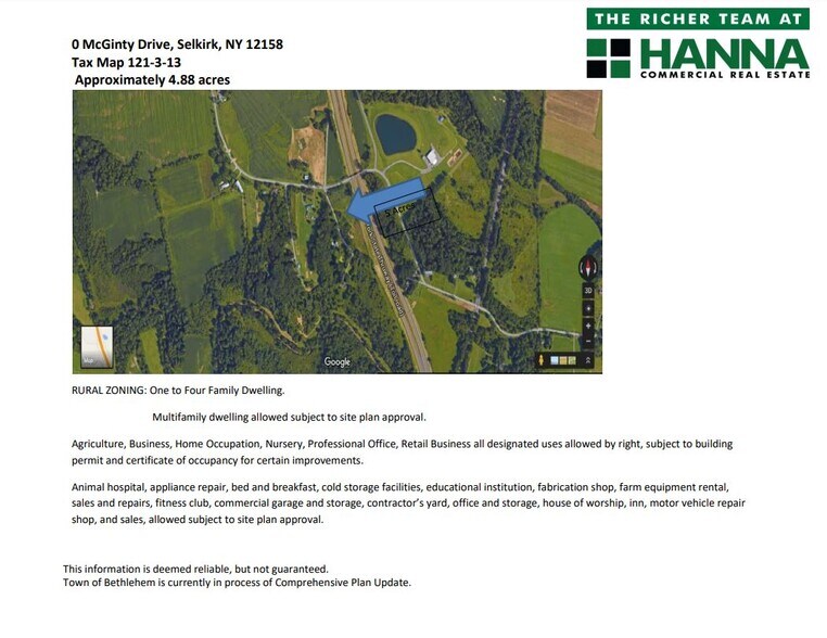 0 McGinty Dr, Selkirk, NY for sale - Building Photo - Image 1 of 1