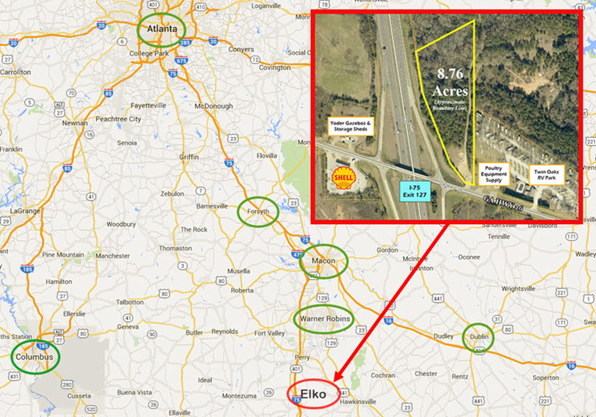 Highway 26, Elko, GA for sale - Other - Image 1 of 1