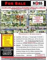 Vacant Land, High Density Mixed Use, Land Use - Land