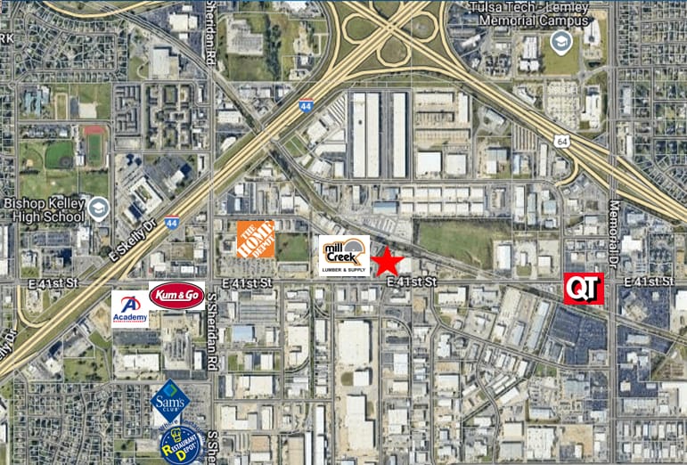 7203 E 41st St, Tulsa, OK for lease - Building Photo - Image 2 of 3