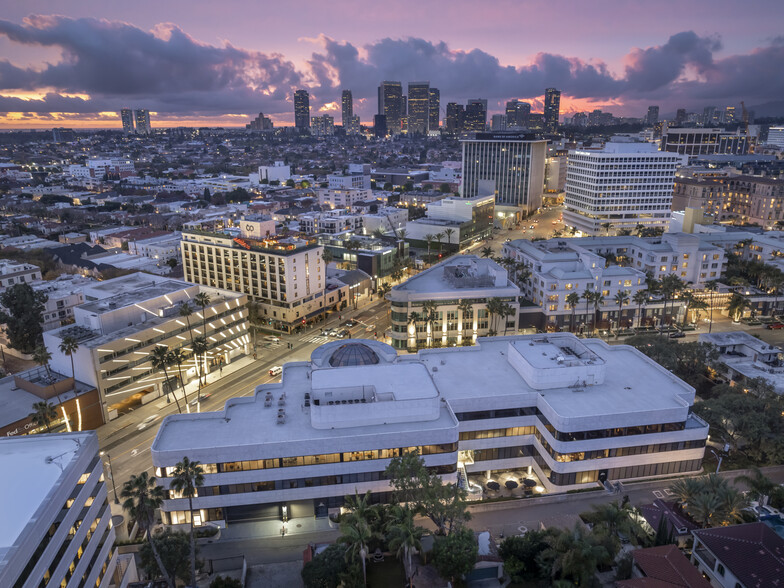 100 N Crescent Dr, Beverly Hills, CA for lease - Aerial - Image 2 of 5