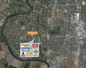 930 Florin Rd, Sacramento, CA - AERIAL  map view