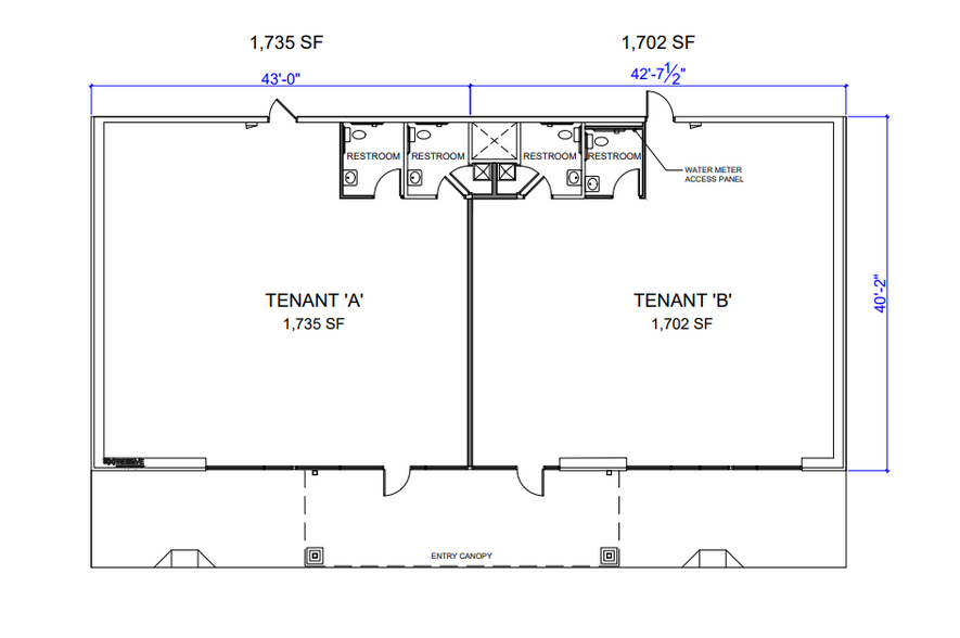 1149 Broadway St, Ann Arbor, MI for lease - Site Plan - Image 3 of 4