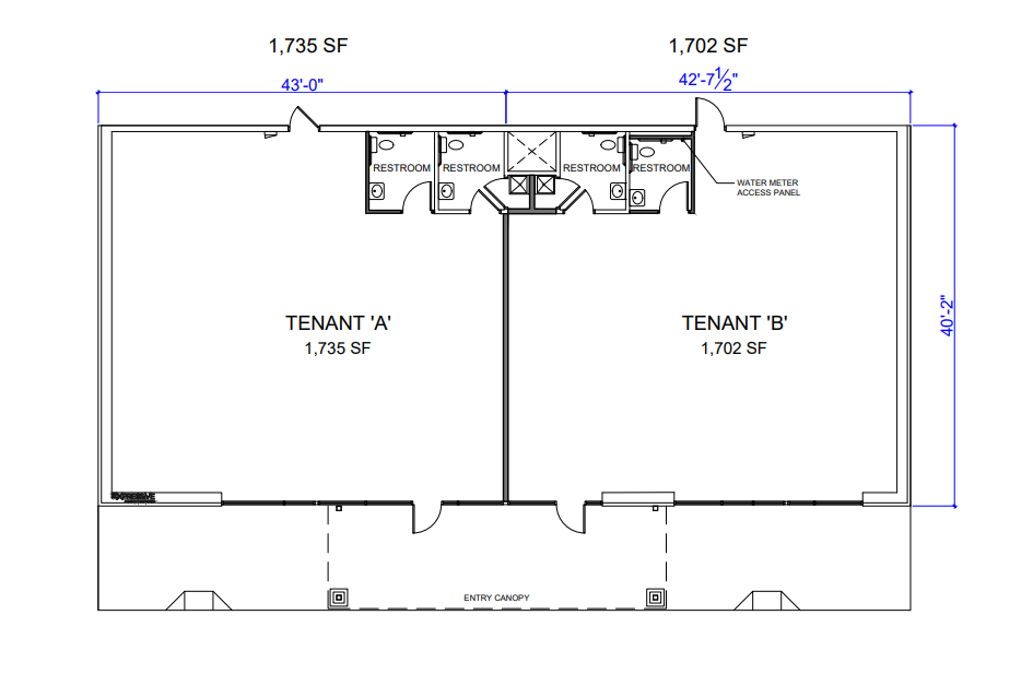 1149 Broadway St, Ann Arbor, MI for lease Site Plan- Image 1 of 2