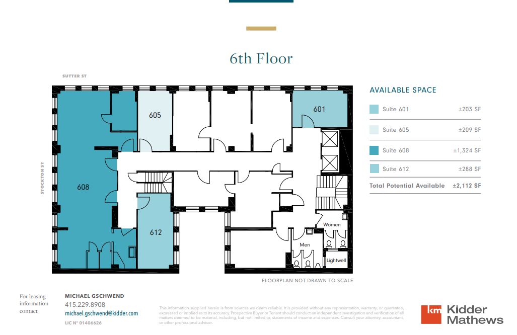 391 Sutter St, San Francisco, CA for lease Floor Plan- Image 1 of 1