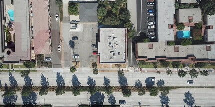 8607 Imperial Hwy, Downey, CA - aerial  map view