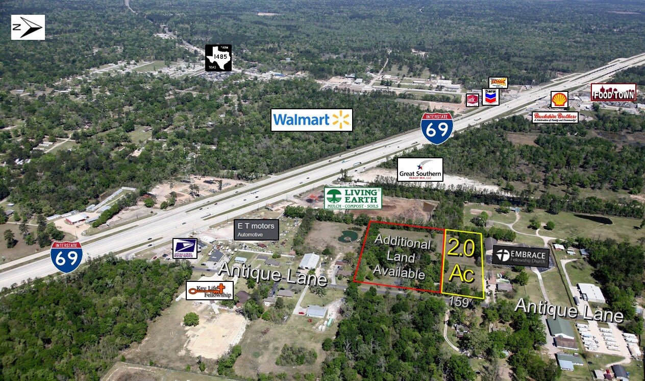 000 Antique Ln, New Caney, TX for sale Aerial- Image 1 of 1