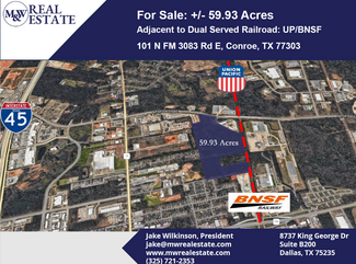 More details for 101 N FM 3083 Rd E, Conroe, TX - Land for Sale