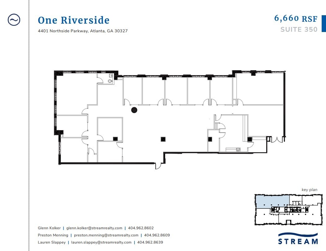 4401 Northside Pky NW, Atlanta, GA for lease Floor Plan- Image 1 of 2