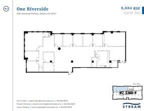 4401 Northside Pky NW, Atlanta, GA for lease Floor Plan- Image 1 of 2