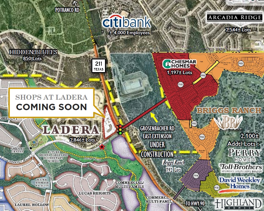 TX-211 & W. Grosenbacher Road, San Antonio, TX for lease Building Photo- Image 1 of 7