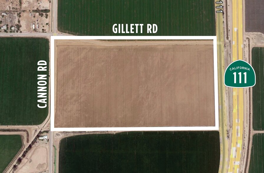 SEC E Gillet St, El Centro, CA for sale - Aerial - Image 2 of 4