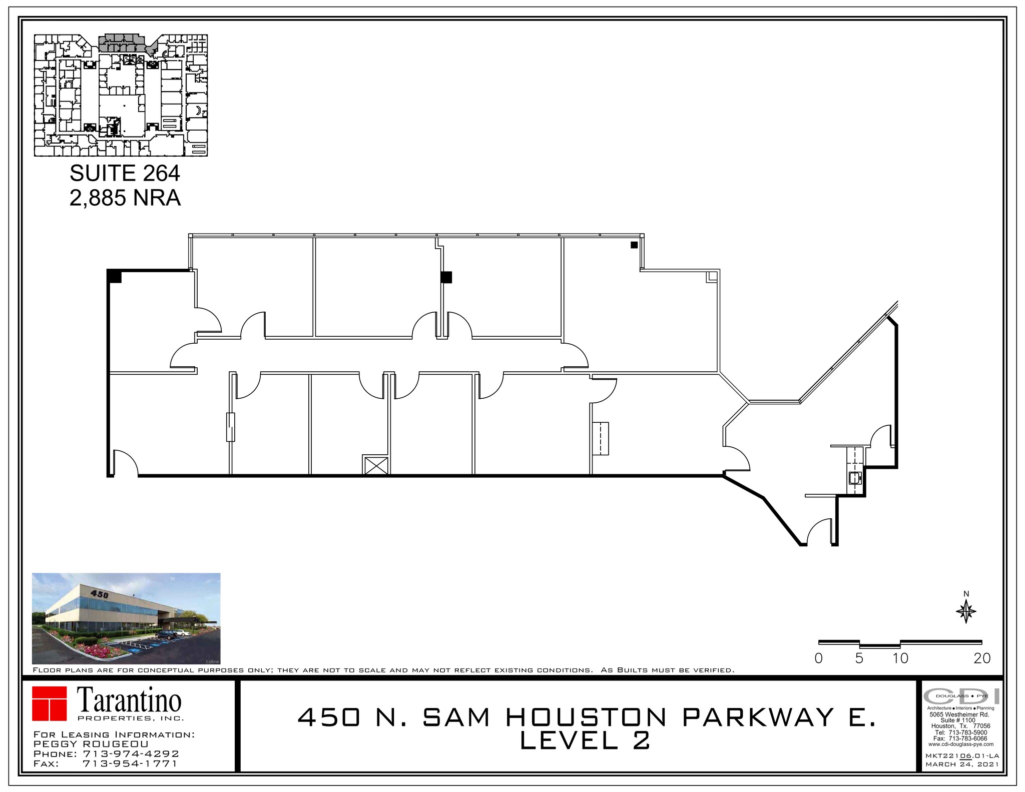 450 N Sam Houston Pky E, Houston, TX for lease Site Plan- Image 1 of 1