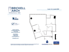 1395 Brickell Ave, Miami, FL for lease Floor Plan- Image 2 of 2