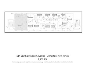 514 S Livingston Ave, Livingston, NJ for lease Floor Plan- Image 1 of 1