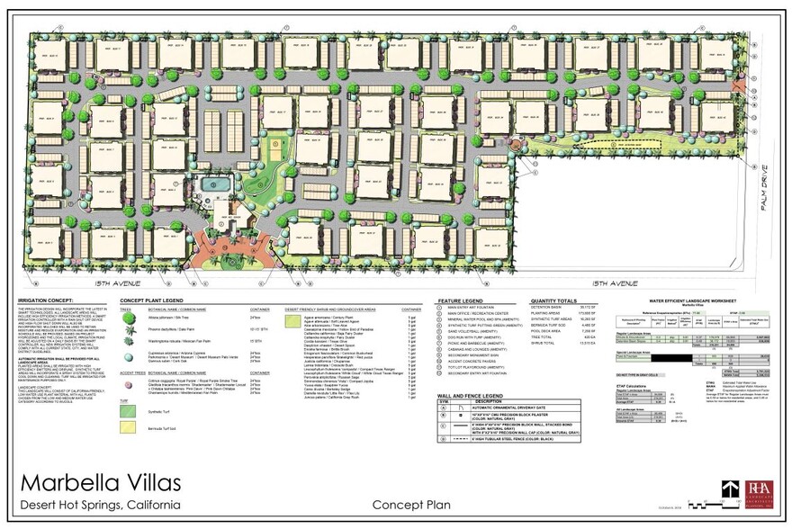 Palm Dr, Desert Hot Springs, CA for sale - Site Plan - Image 1 of 8