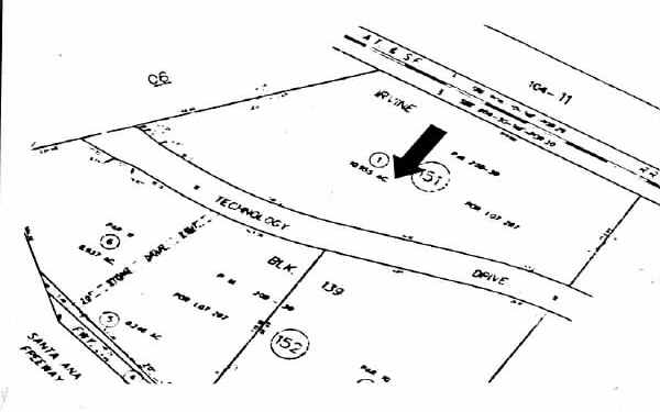 196 Technology Dr, Irvine, CA for lease - Plat Map - Image 3 of 9