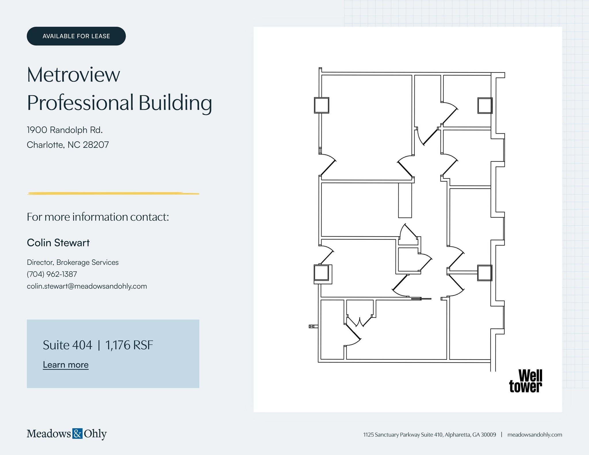 1900 Randolph Rd, Charlotte, NC for lease Site Plan- Image 1 of 2