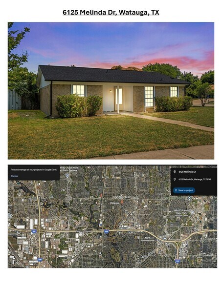 6125 Melinda Dr, Watauga, TX for sale - Primary Photo - Image 1 of 1