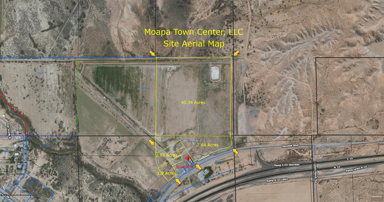 2300 Glendale Blvd, Moapa, NV for sale Aerial- Image 1 of 1