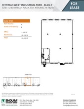 5700-5730 Rittiman Plz, San Antonio, TX for lease Floor Plan- Image 1 of 1